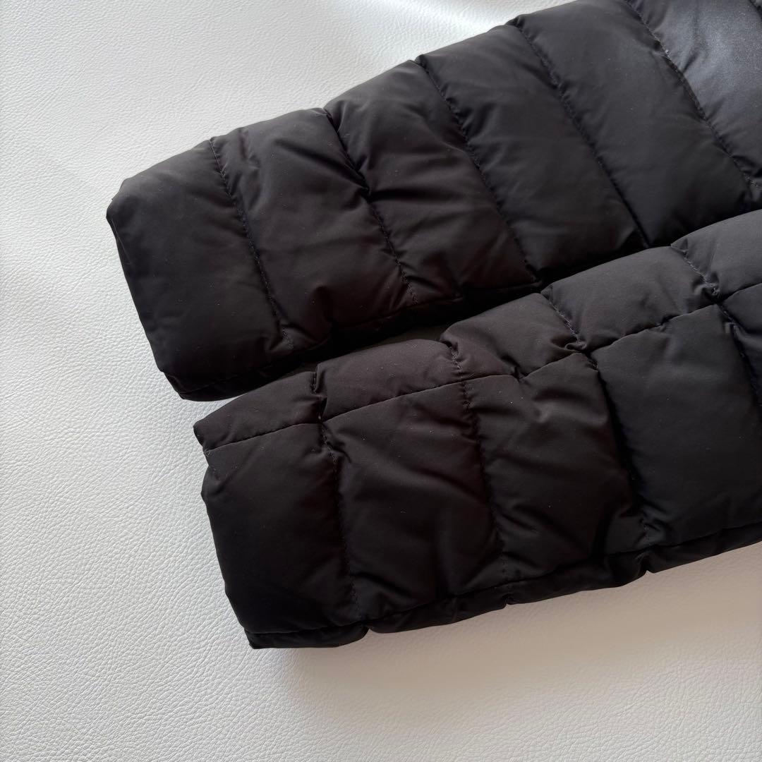 高級ダウン＊ピレネックス スプートニック ロング ソフト 黒 36