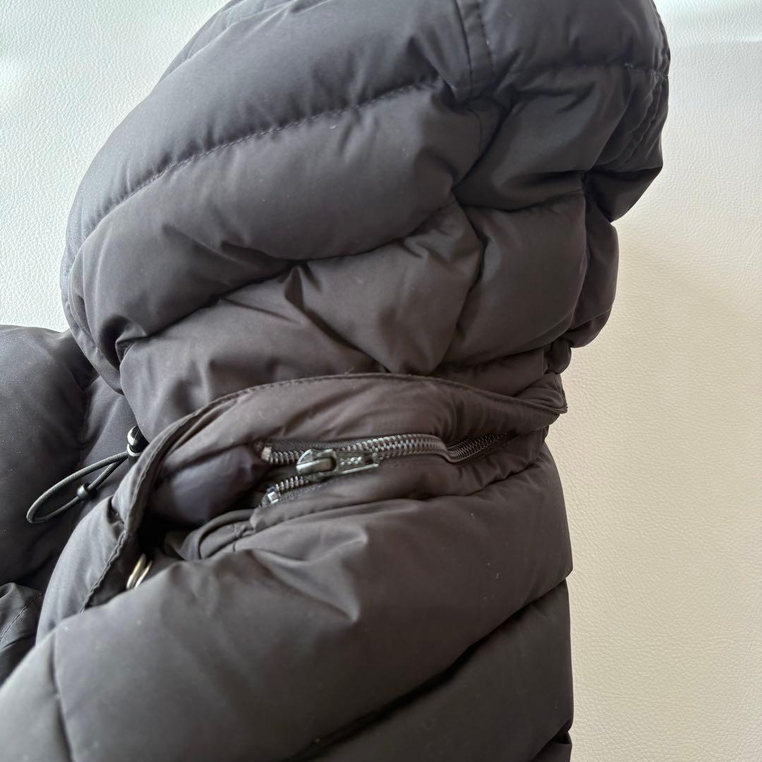 高級ダウン＊ピレネックス スプートニック ロング ソフト 黒 36