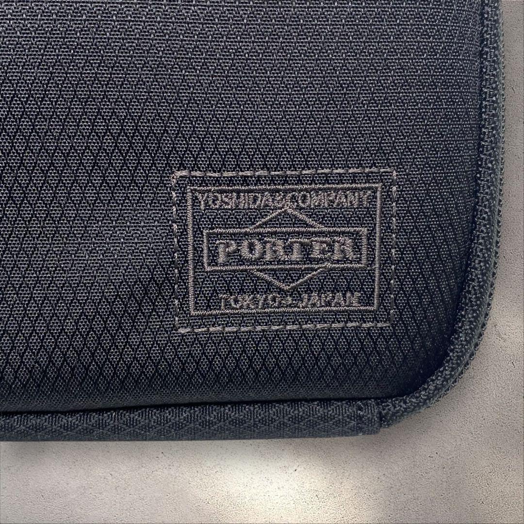 PORTER DILL 長財布 ブラック ディル ポーター 財布 黒 ナイロン
