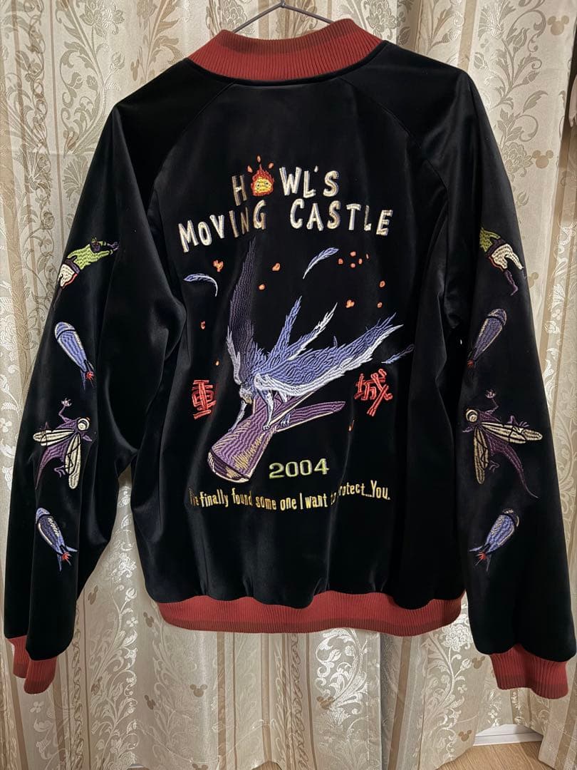 ［美品］ジブリ GBL ハウルの動く城 スカジャン ＸＬサイズ