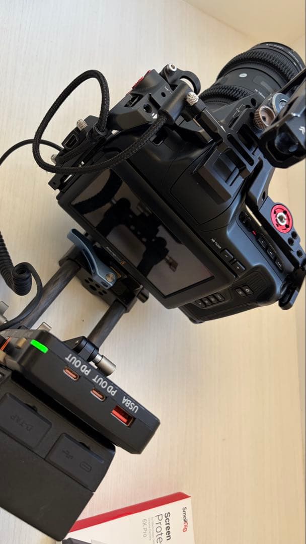 デジタルカメラ BMPCC 6K PRO Sigma18-35 f1.8 cfast 256G