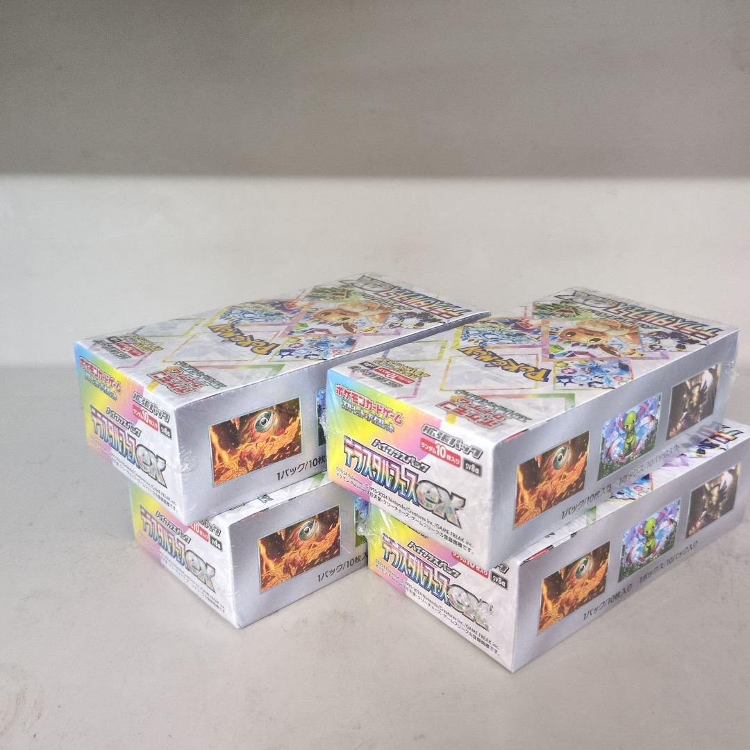 ポケモンカードゲーム テラスタルフェス 4box シュリンク付き