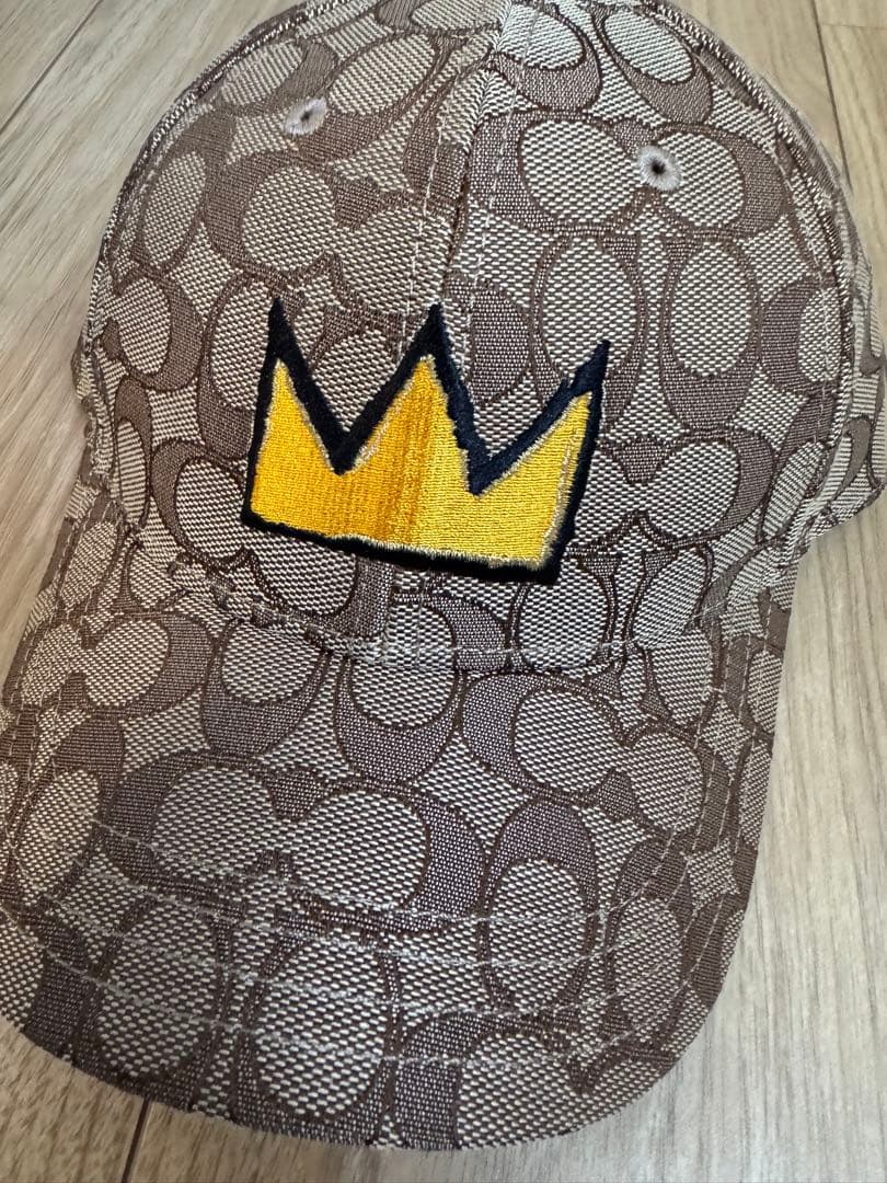 【希少】COACH のバスキアとのコラボ帽子