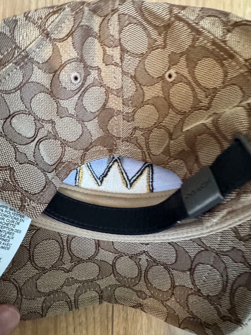 【希少】COACH のバスキアとのコラボ帽子