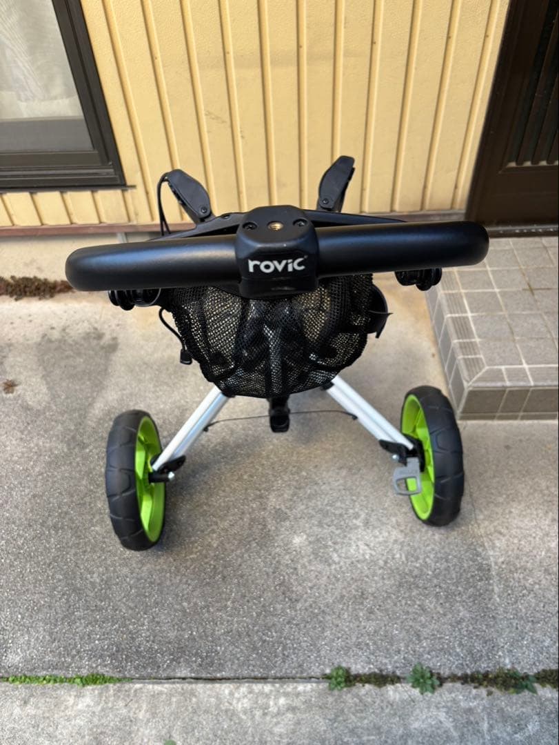 rovic ゴルフカート 折りたたみ式 白/緑. 美品