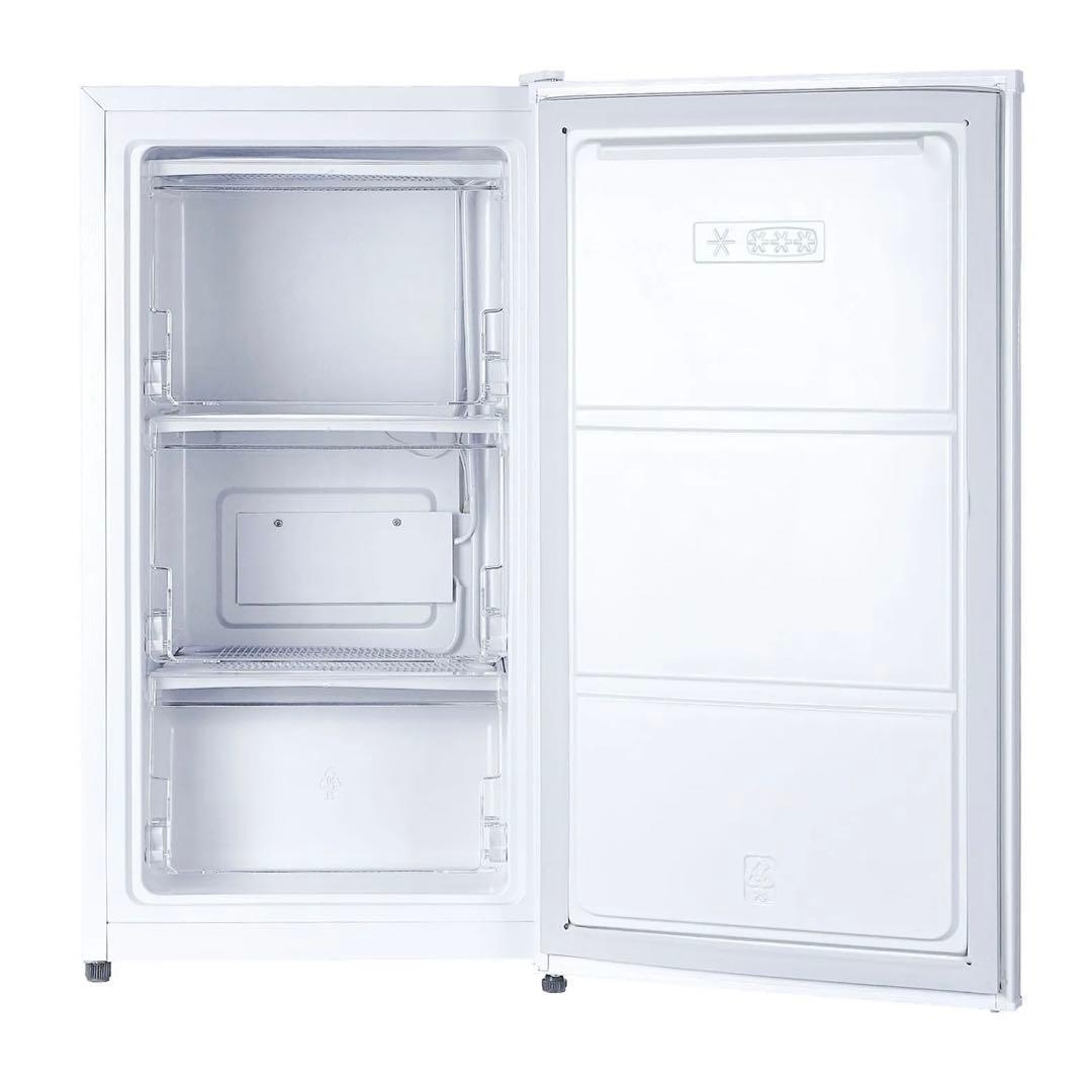 冷凍庫 60L スリム 小型 省エネ 大容量 サブ冷凍庫 直冷式 2台目2856