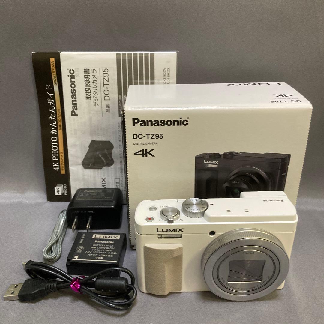 Panasonic DC-TZ95 ホワイト 4K