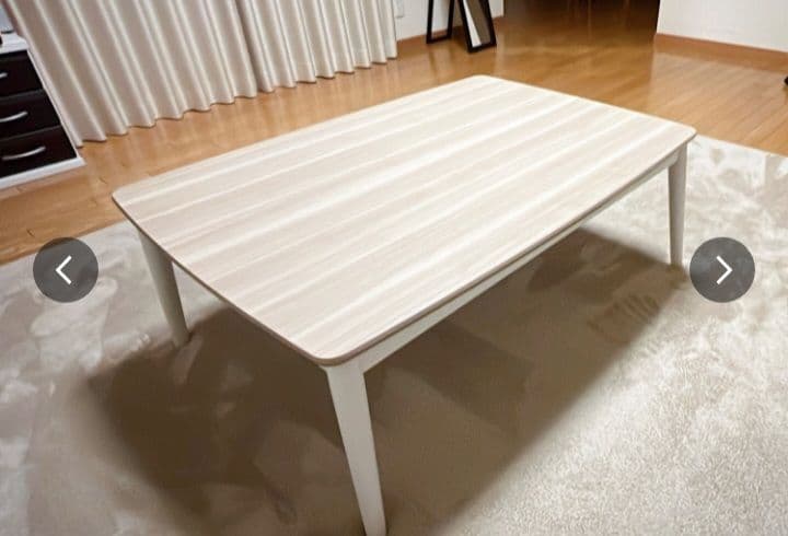 木製 こたつテーブル 75x105cm