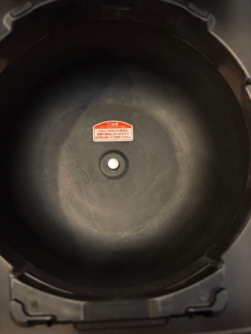 [本日まで]TIGER 土鍋ごはん釜 ブラック　5.5合　圧力IH 説明書付き