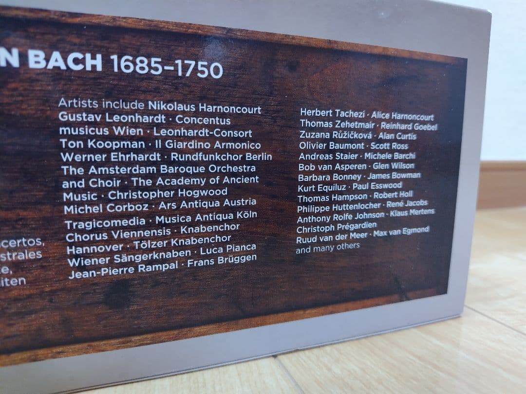 バッハ全集(THE COMPLETE BACH EDITION・153CD)