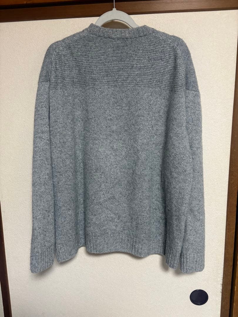 YOKE×SO×JOHN OVERSIZE CASHMERE CREW KNIT