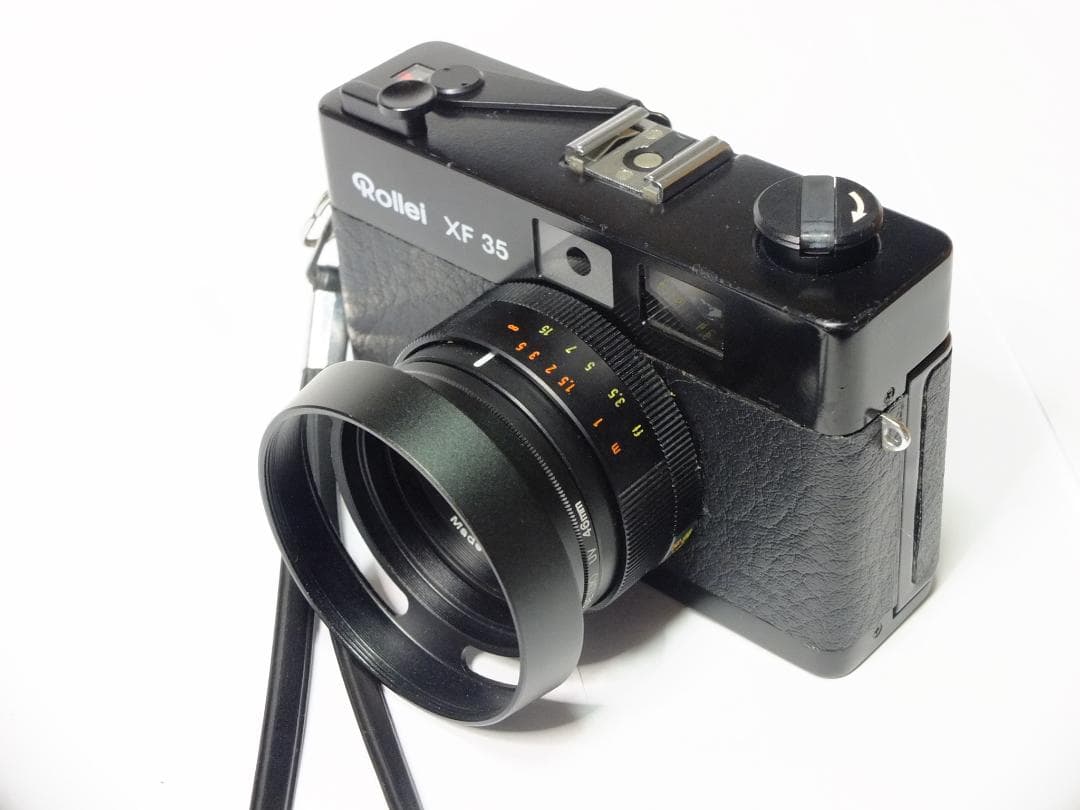 【実写確認整備品】ローライXF35／ゾナー40mmf2.3UVフィルターフード付