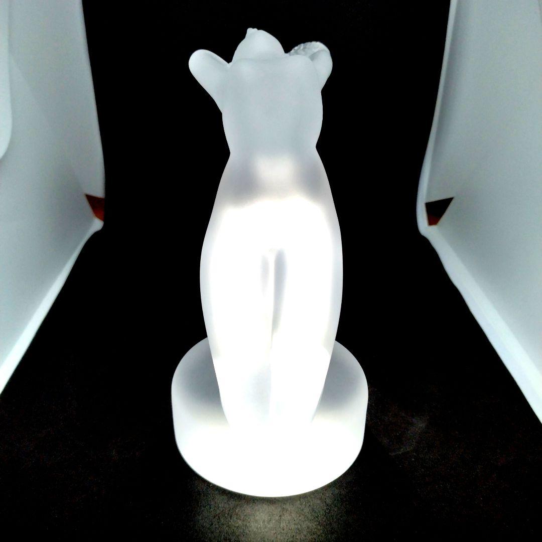 新品LALIQUEラリック裸婦像クリシスラジエターキャップカーマスコットバカラ