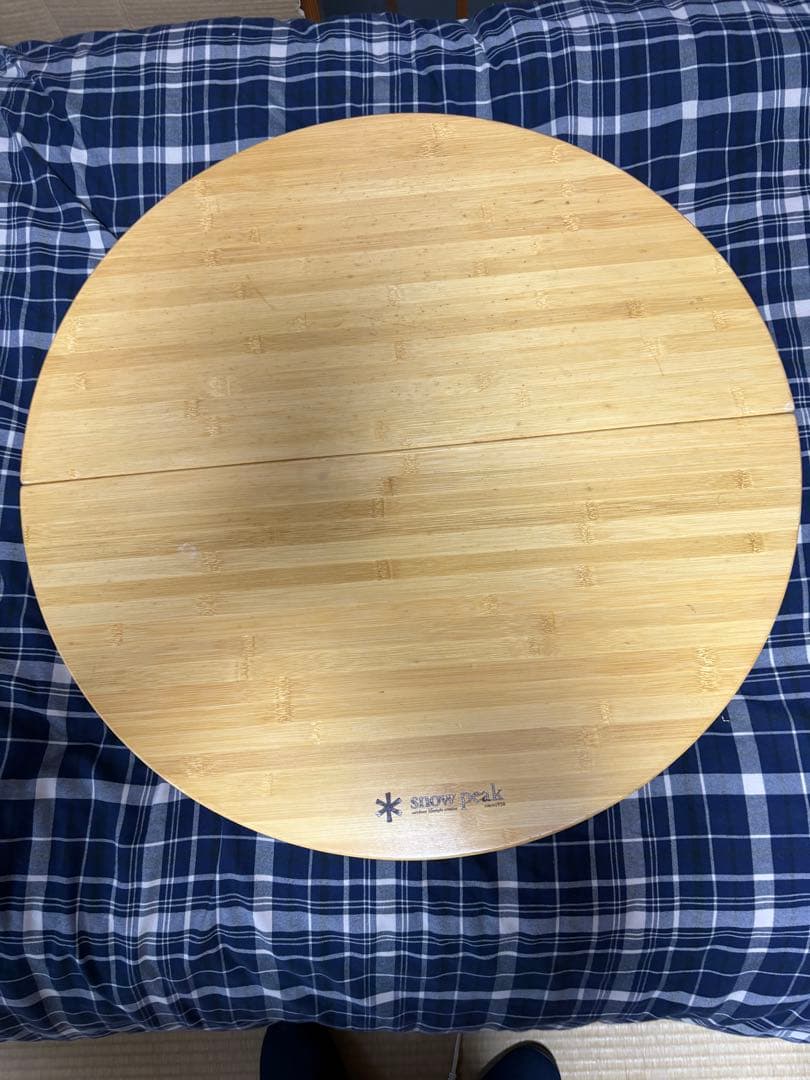ワンアクションちゃぶ台竹 M スノーピーク　peak
