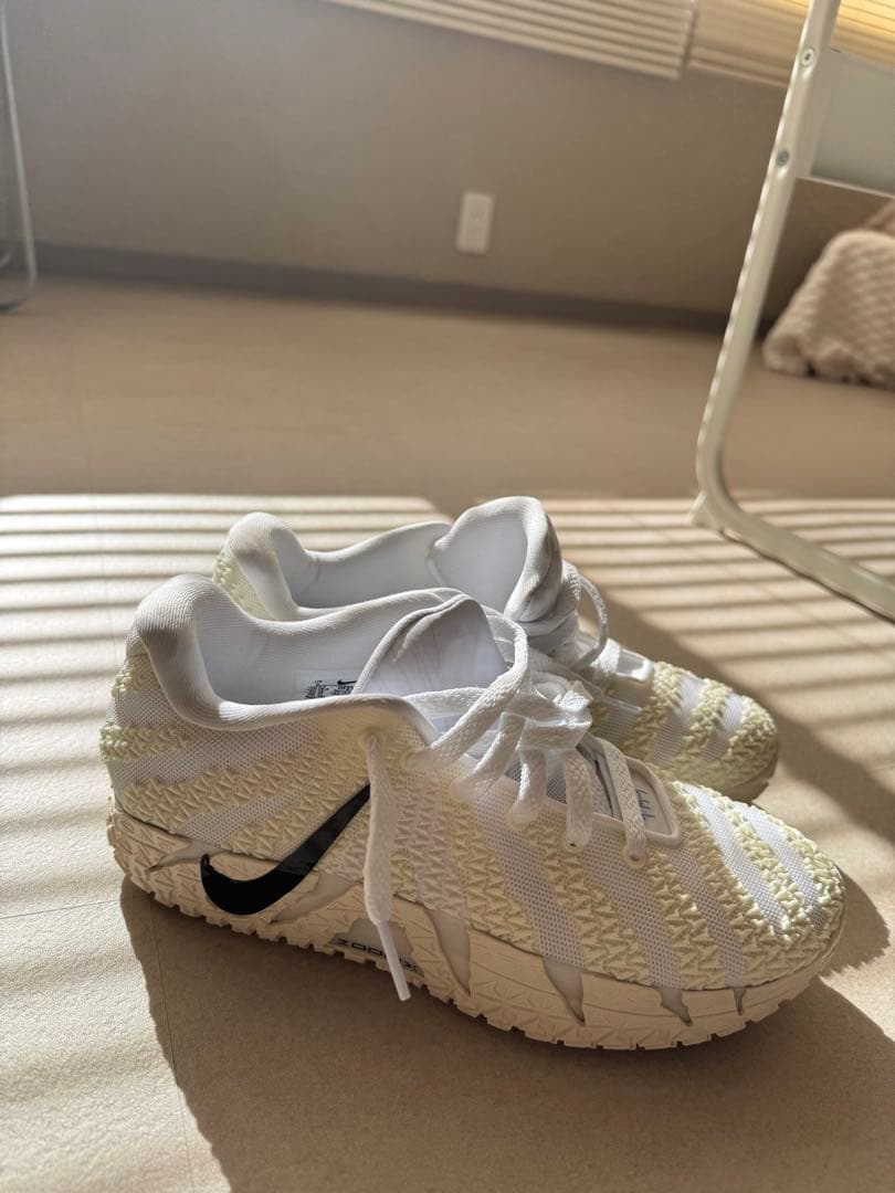 NIKE JA 3 バッシュ ホワイト 24cm 体育館2回使用 美品