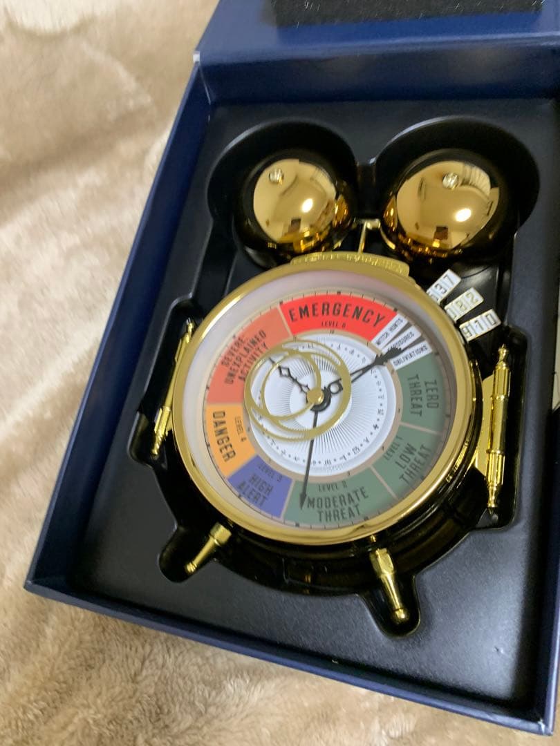 【絶版】公式品 ファンタスティックビースト時計 魔法露見脅威レベルメーター