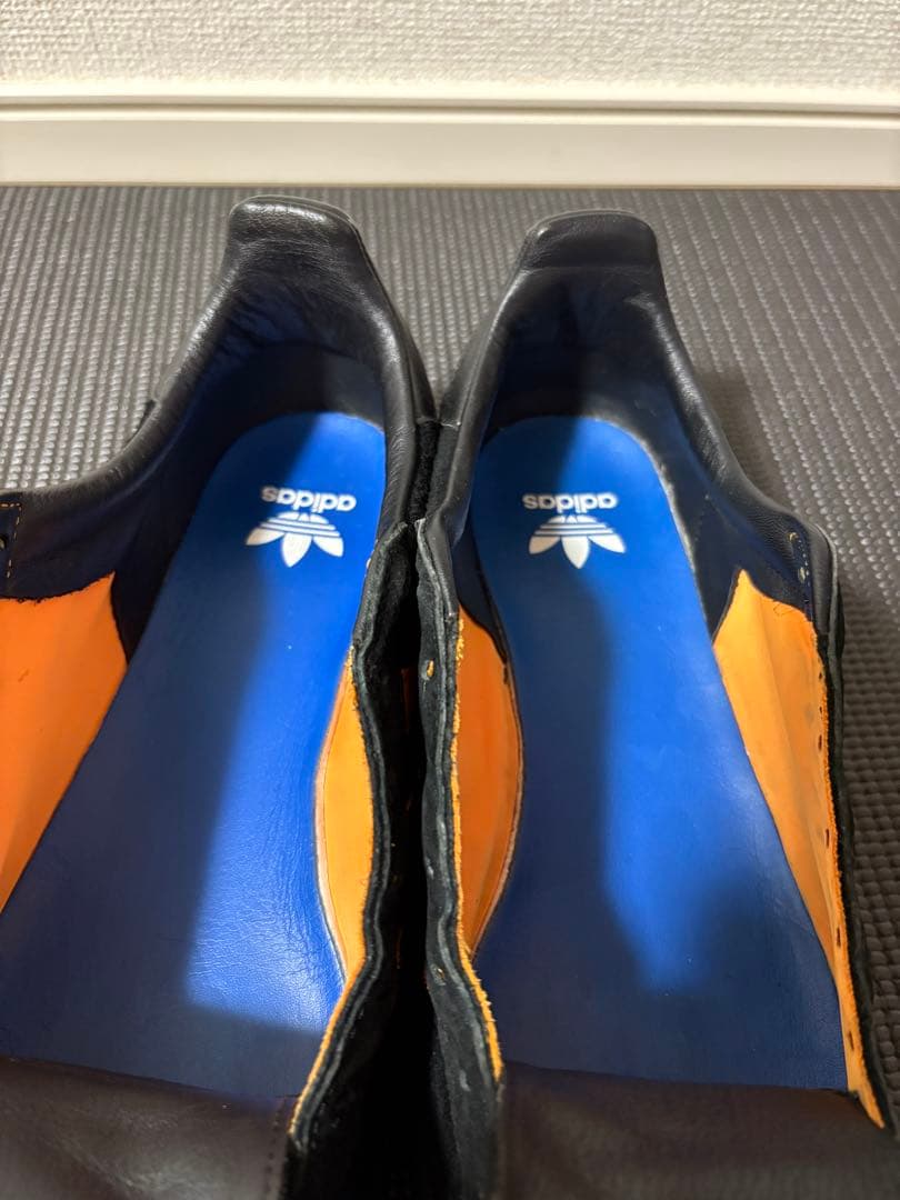 ポーター アディダス オリジナルス キャンパス ブラック オレンジ 26.5