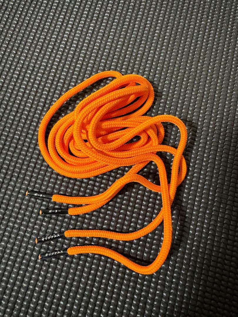 ポーター アディダス オリジナルス キャンパス ブラック オレンジ 26.5