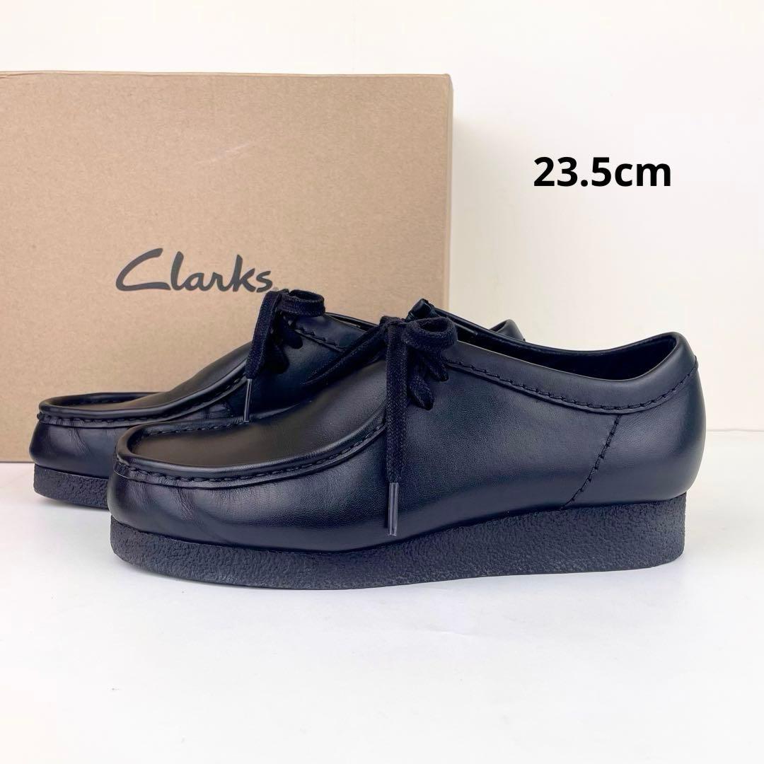 Clarks WallabeeEVO WP ワラビー【UK4 1/2】黒
