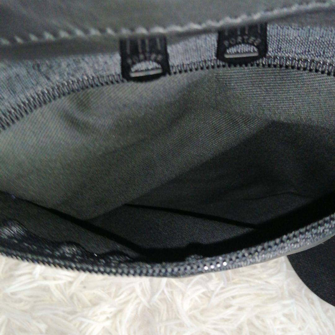 【美品】PORTER ALOOFブラック スリングバッグ ショルダーバッグ