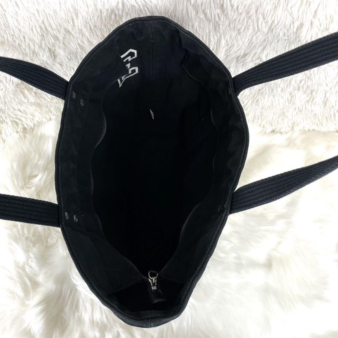 人気モデル✨ ラルフローレン キャンバス トートバッグ 刺繍ロゴ 入手困難