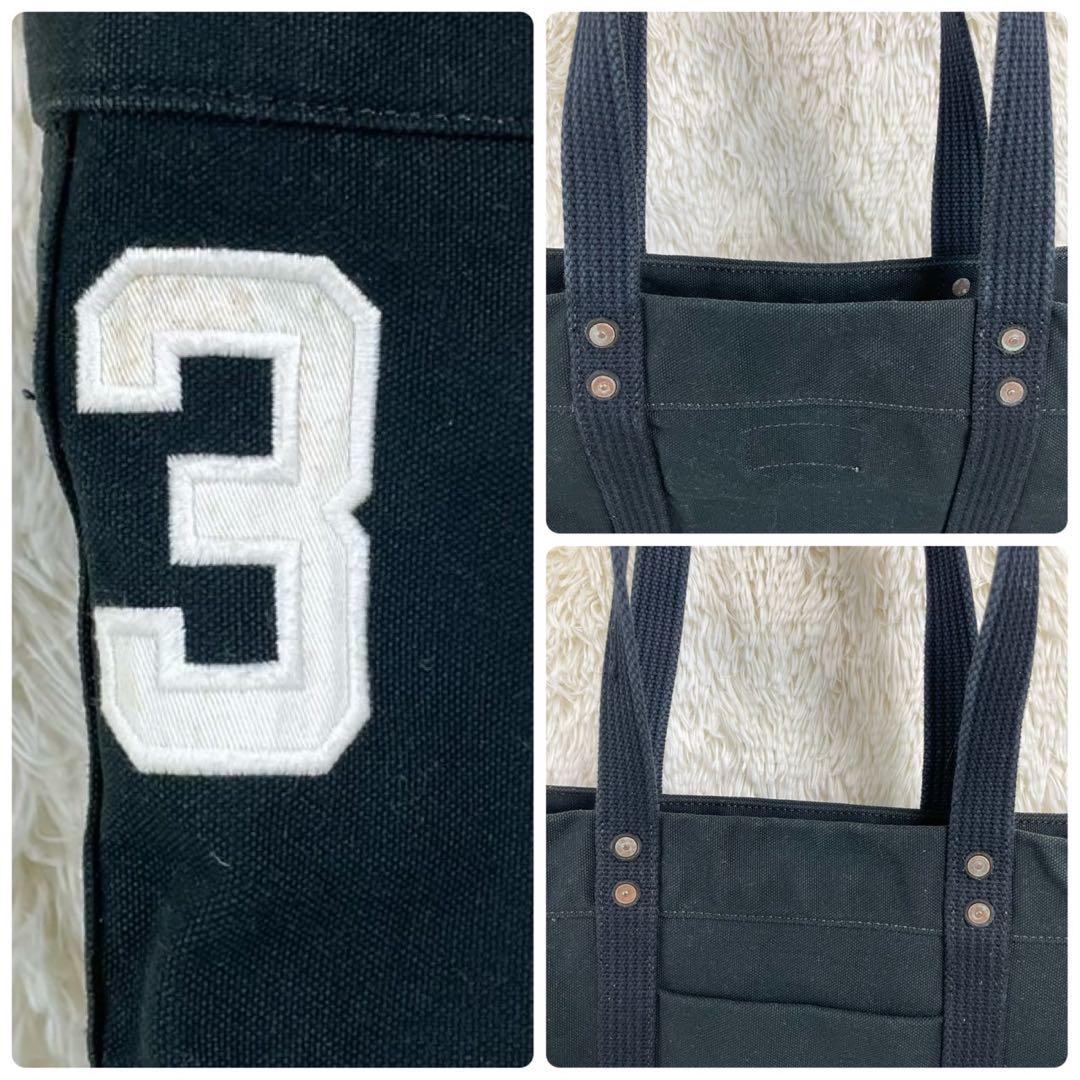 人気モデル✨ ラルフローレン キャンバス トートバッグ 刺繍ロゴ 入手困難