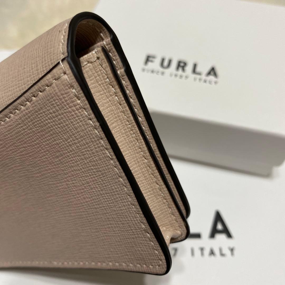 未使用　フルラ　Furla　名刺入れ　カード/パスケース　レザー