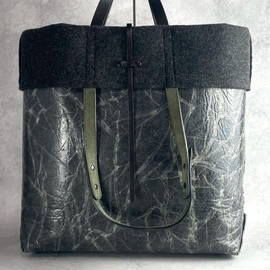 【激レア】マルジェラ フォールドオーバートートバッグ ブラック