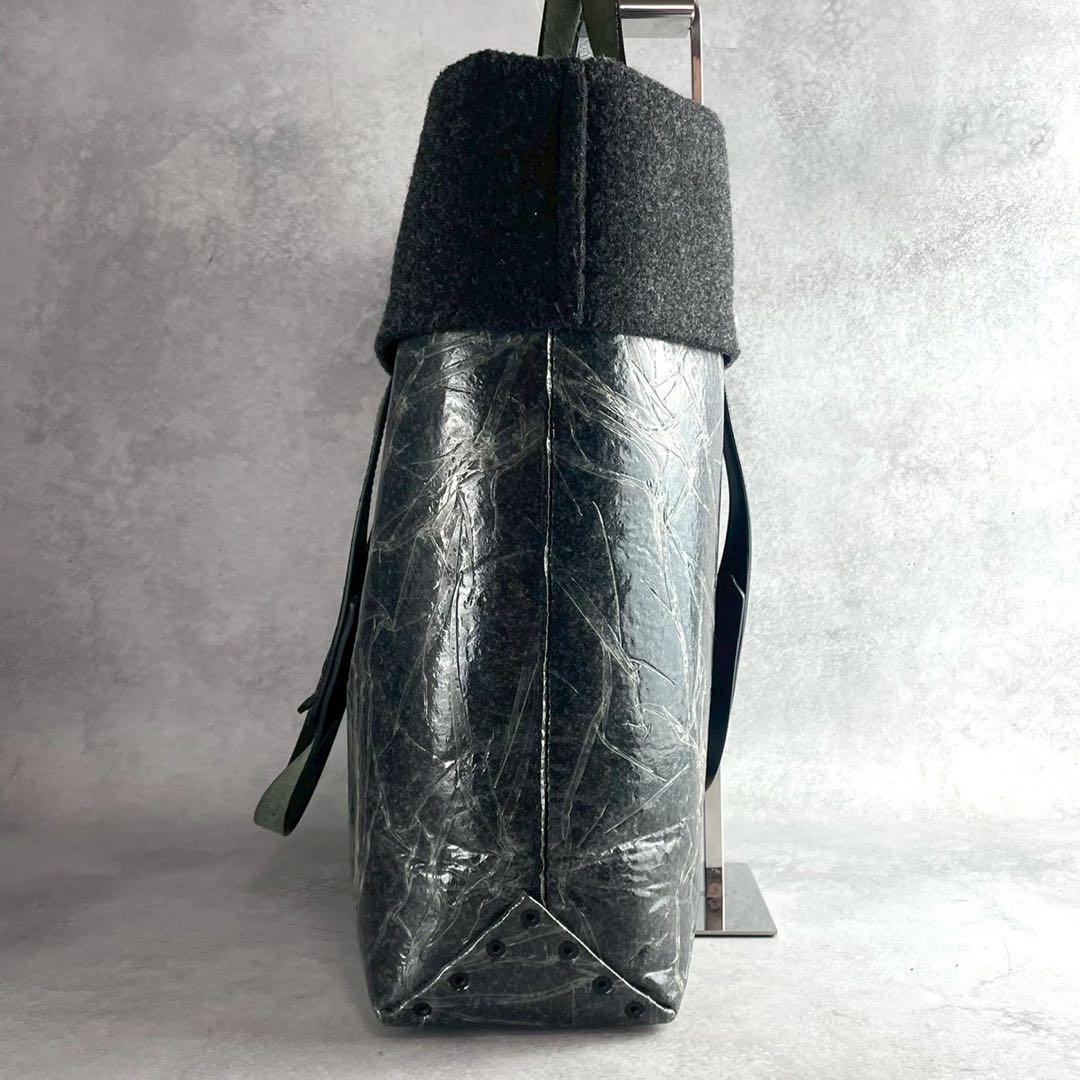 【激レア】マルジェラ フォールドオーバートートバッグ ブラック