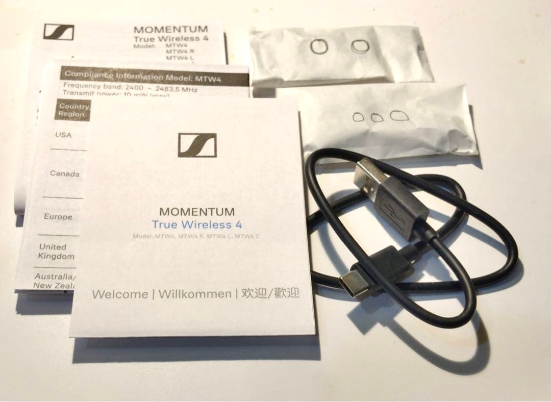 Sennheiser Momentum true wireless 4 完動美品