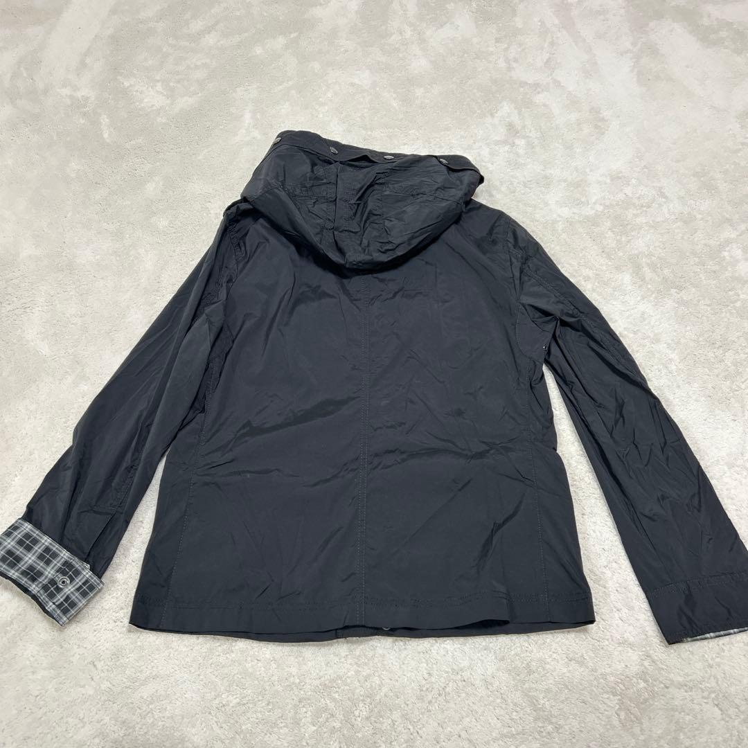♦︎新品同様♦︎バーバリーブラックレーベル♦︎ブラック マウンテンパーカー フード付き