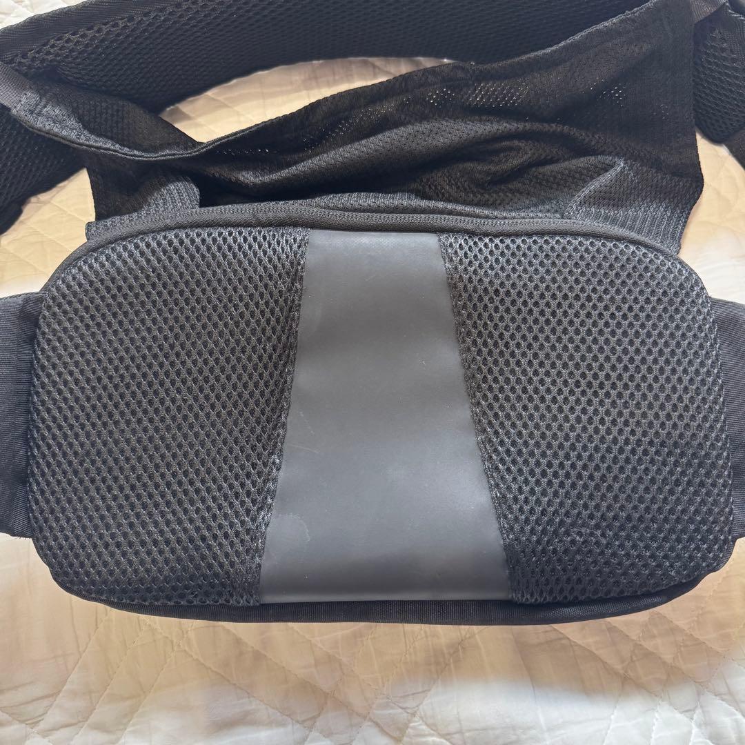 美品　pomulu ポムル ヒップシートブラック　ショルダーバック