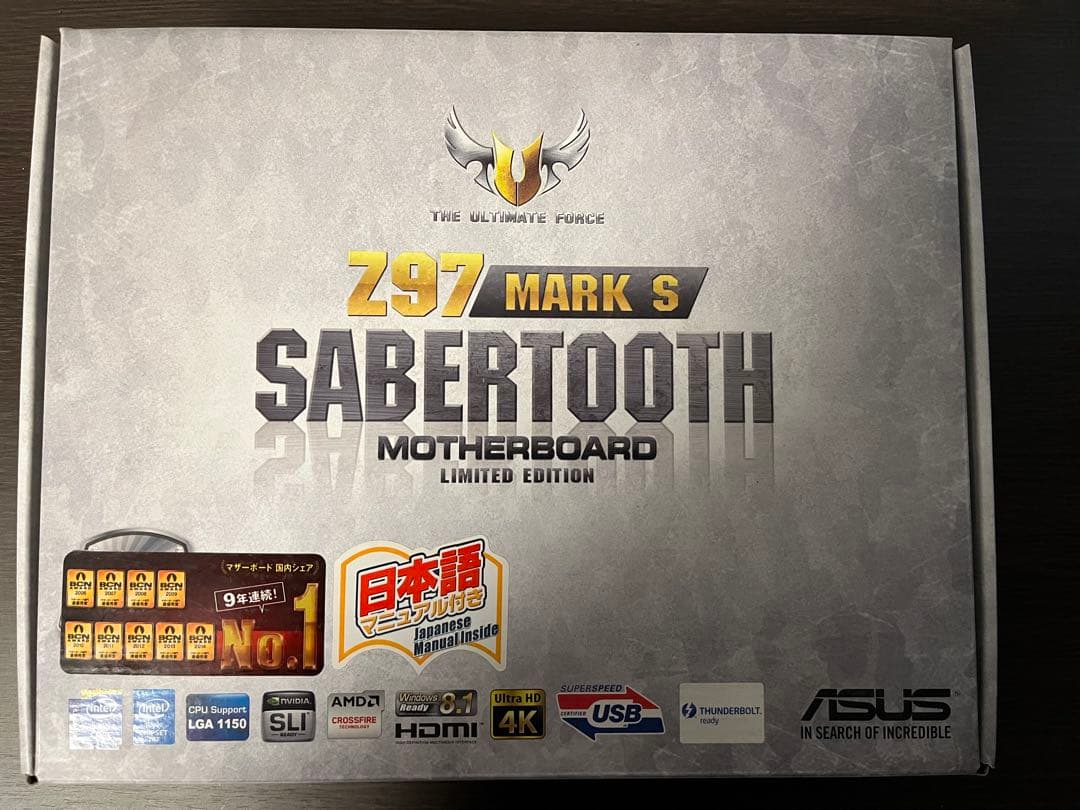 マザーボード ASUS Z97markS SABERTOOTH limited edition
