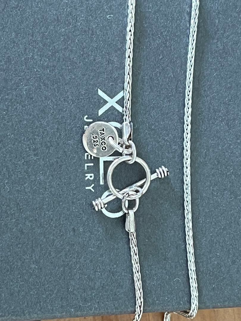 XOLO Mirror Ball Necklace シルバー925 60cm