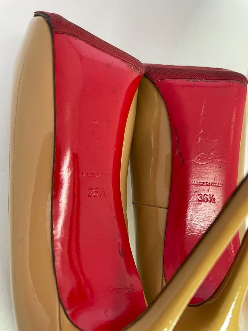 Christian Louboutin ルブタン パンプス ベージュ 36.5