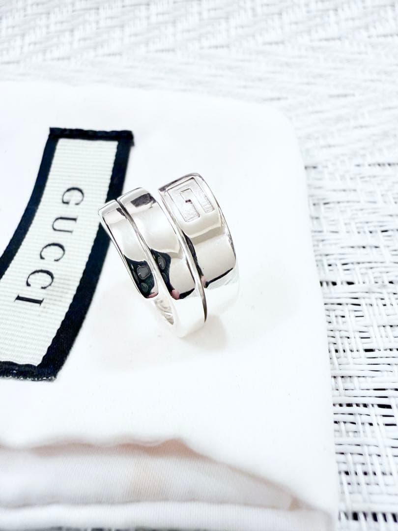 グッチ　GUCCI スパイラル　スネーク リング　指輪　11 グッチ 新品仕上げ