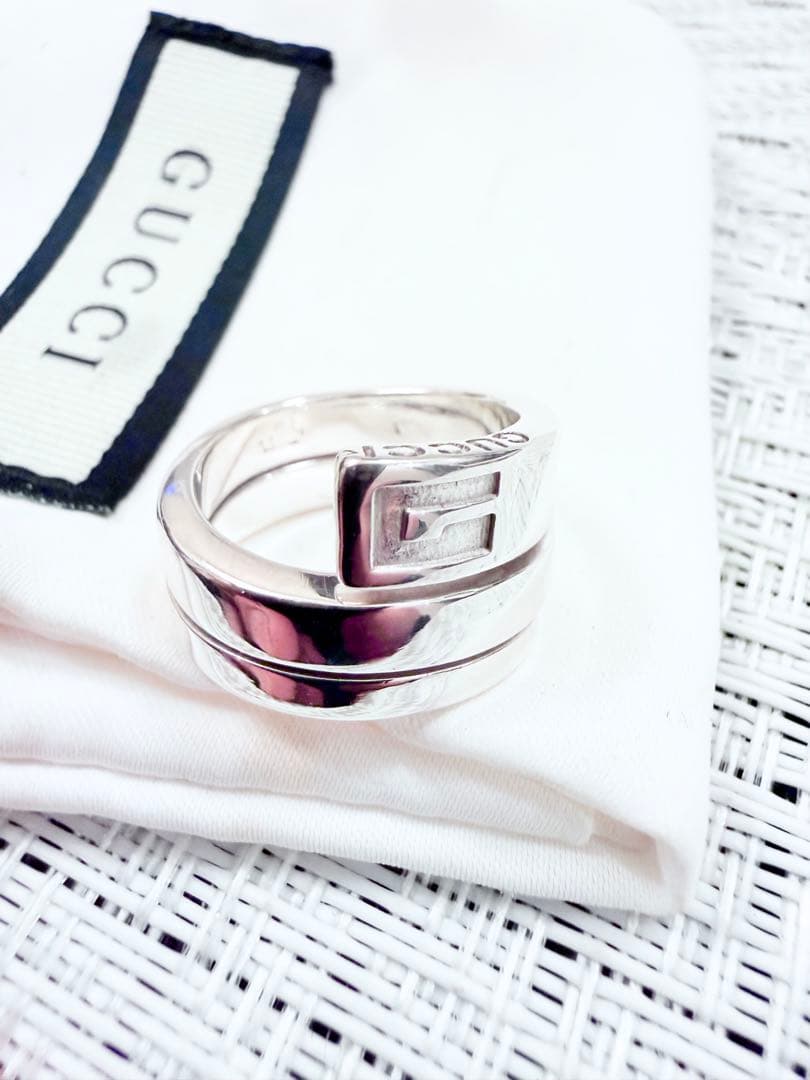 グッチ　GUCCI スパイラル　スネーク リング　指輪　11 グッチ 新品仕上げ