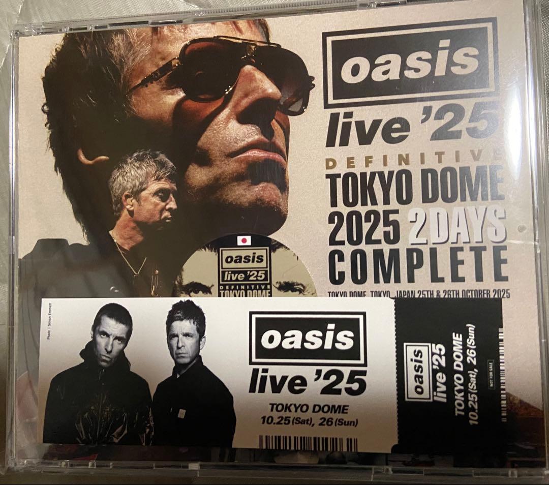 oasis DEFINITIVE TOKYO DOME 2025 LH おまけ付