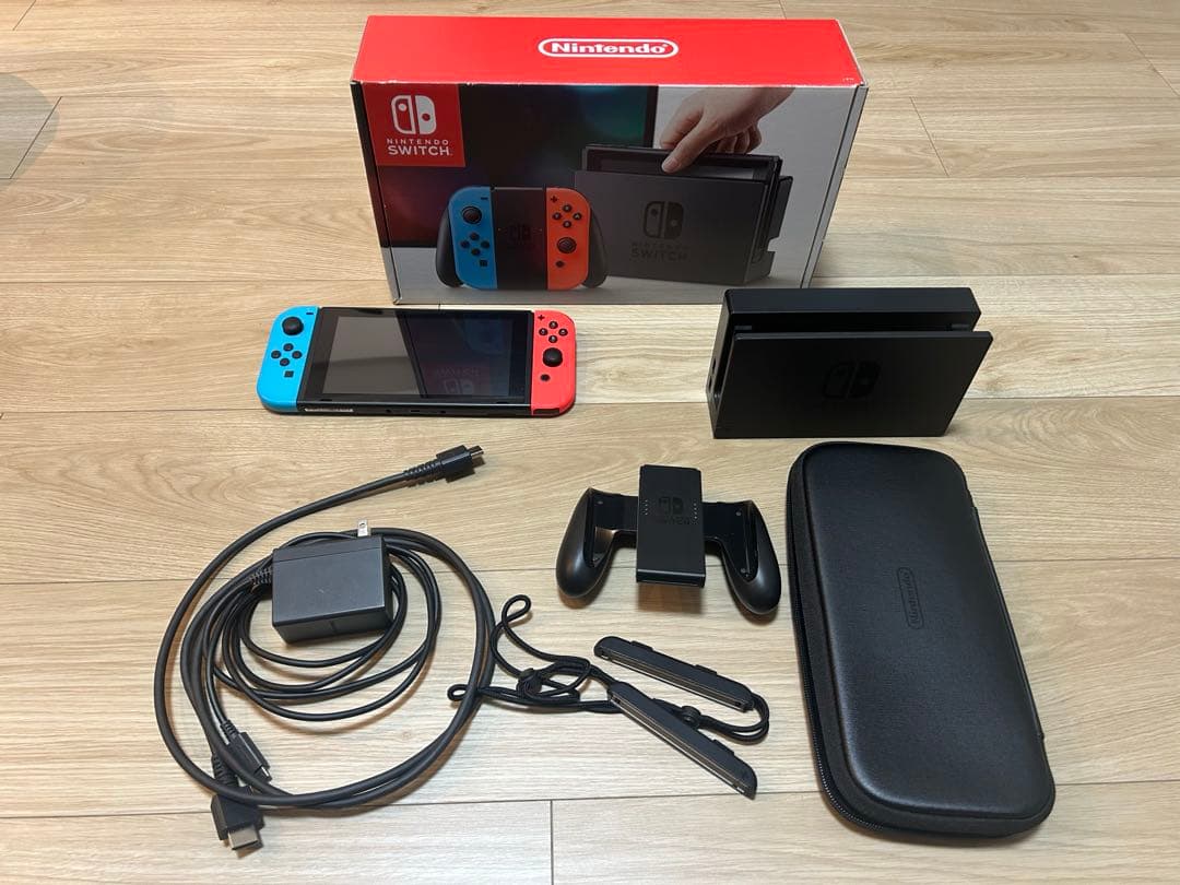 Nintendo Switch おまけ付(128gb SDカード&純正ケース)