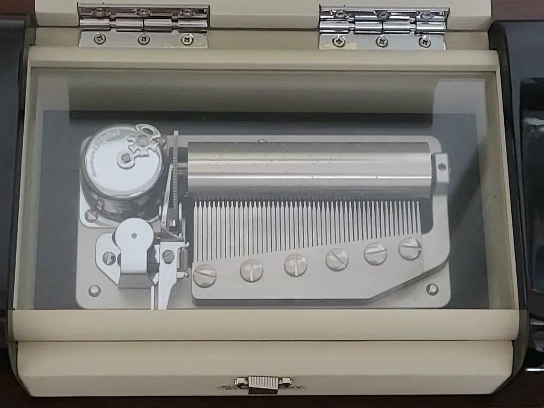 【美品】バッハ「G線上のアリア」2parts オルフェウス オルゴール50弁