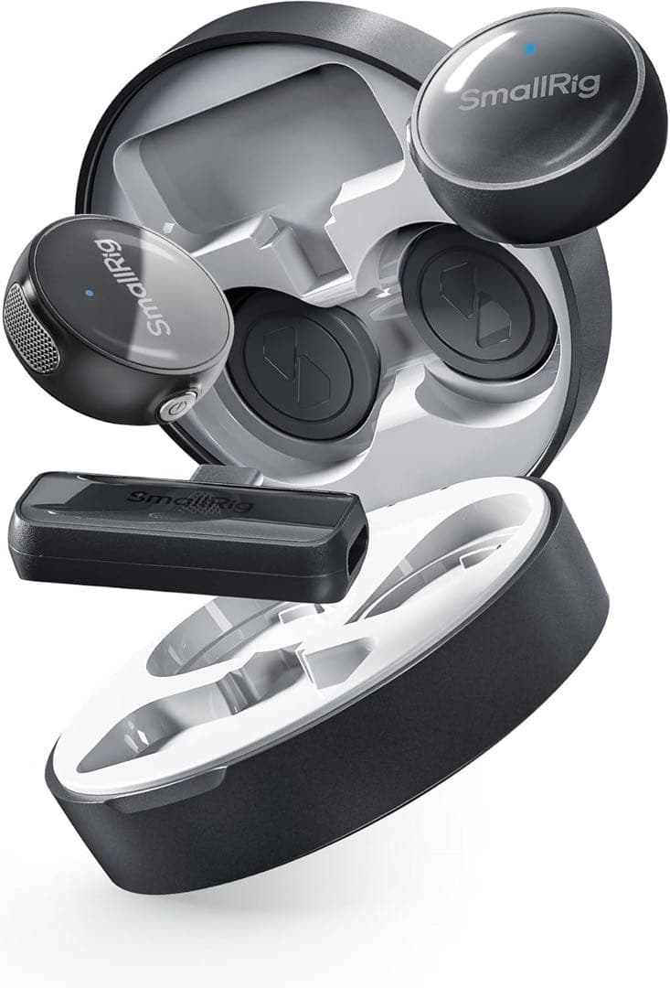 SmallRig「S60」小型ワイヤレスラベリアマイク