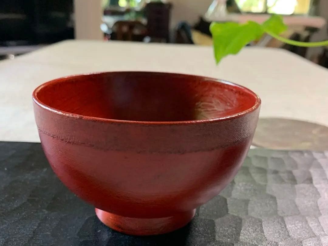 山岸厚夫　　汁椀　渕布刷毛　曙　新品に近い美品