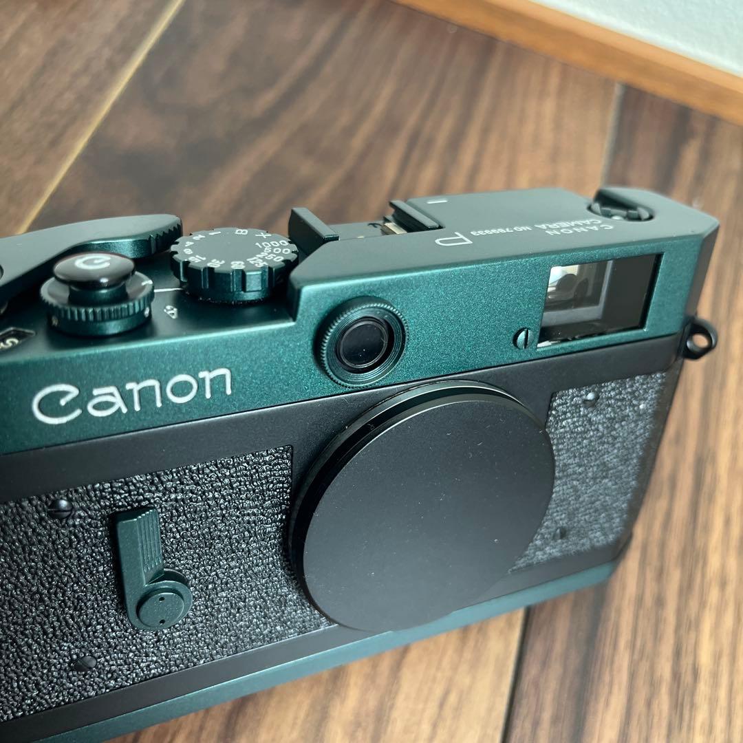 Canon P ＋　canon 50mm f1.4 L39 【グリーン】