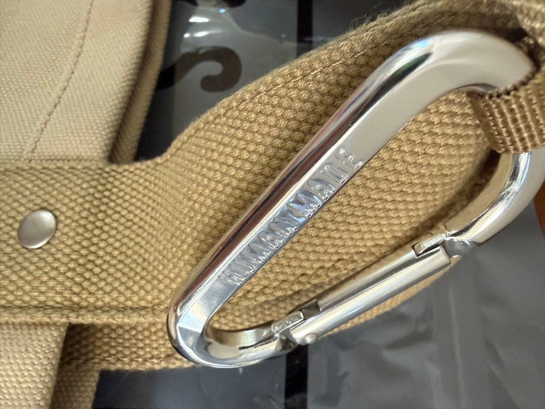 バッグ 2025AW HUMAN MADE TOTE BAG BEIGE