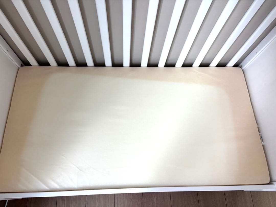 【IKEA】ベビーベッド（マットレス付き）スンドヴィーク