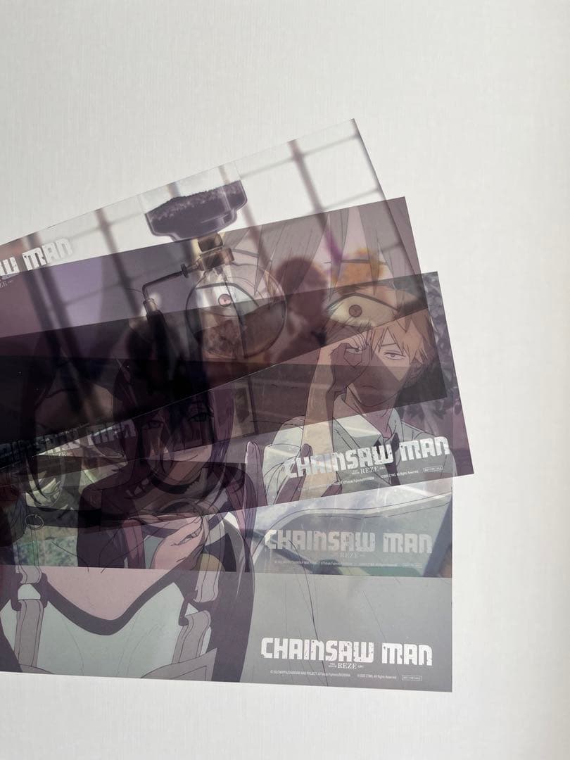 台湾限定　劇場版 チェンソーマン レゼ編 特典 クリアカード10枚