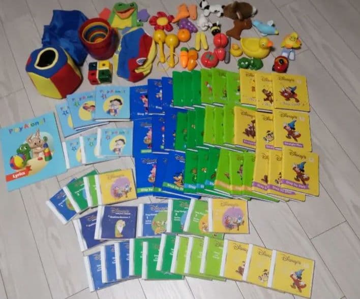 DWE DVD CD ブック おもちゃ セット