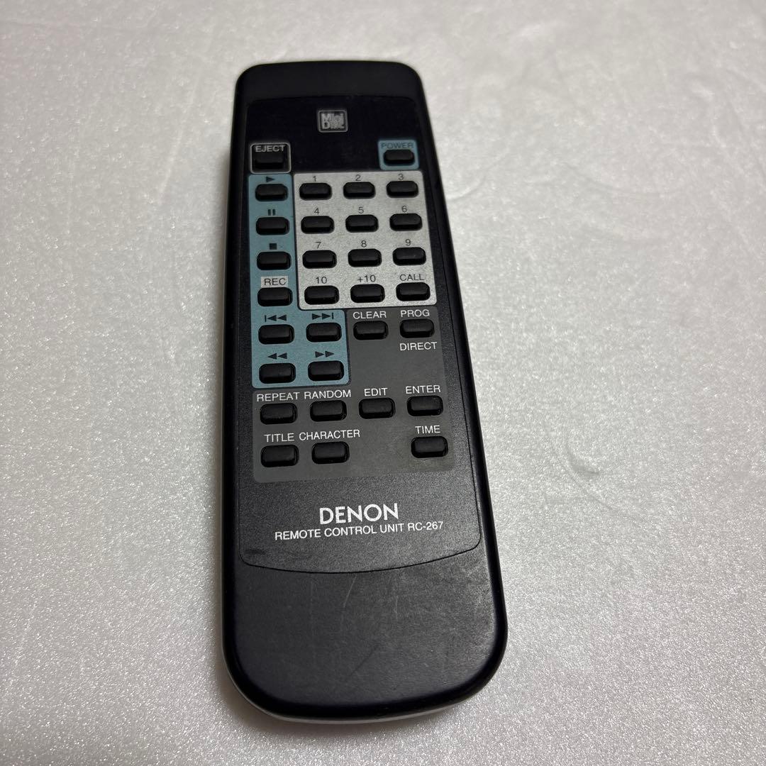 DENON デノン　MDデッキ　DMD-M33　MDプレイヤー