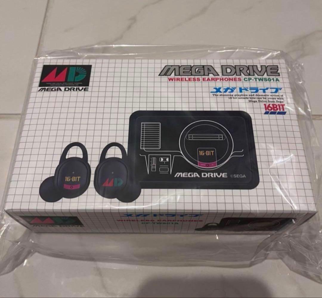 【限定品】ワイヤレスイヤホン CP-TWS01A 『メガドライブ』コラボモデル