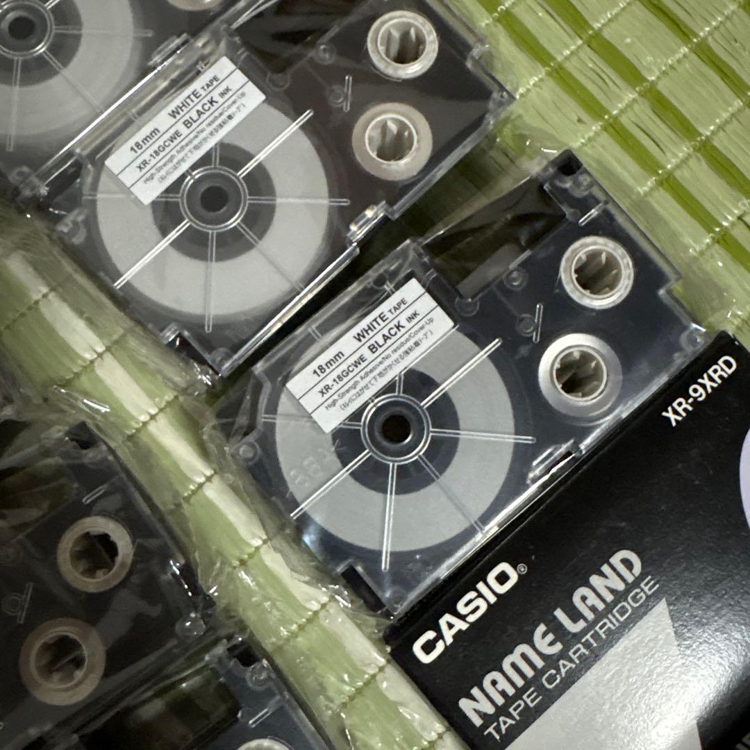 カシオCASIOネームランド　テープカートリッジ　テプラ　シール　まとめ売り